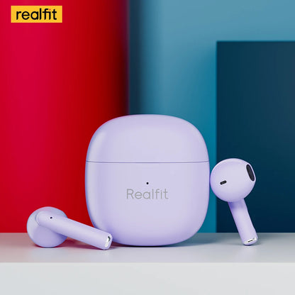 Écouteurs Realfit F1 – Bluetooth TWS Hi-Fi – Compatibilité universelle
